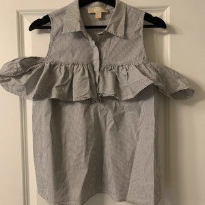 Michael Kors - Cold Shoulder Shirt